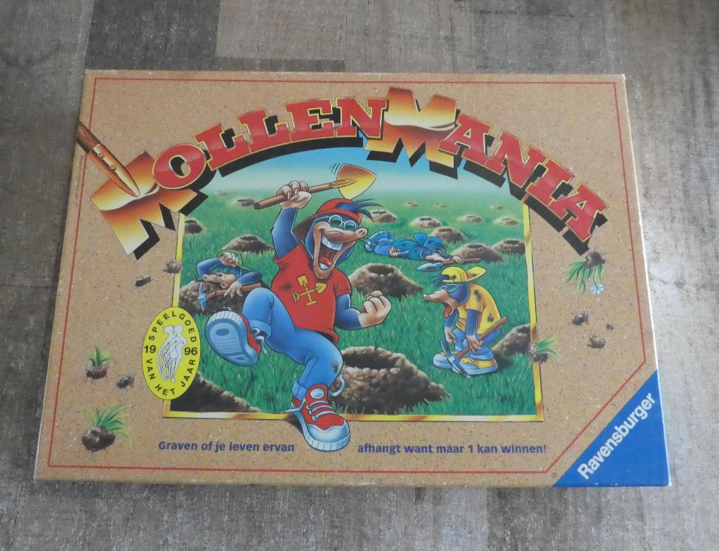 Mollenmania Ravenburger vanaf 8 jaar., Hobby en Vrije tijd, Een of twee spelers, Ophalen of Verzenden, Zo goed als nieuw, Ravensburger