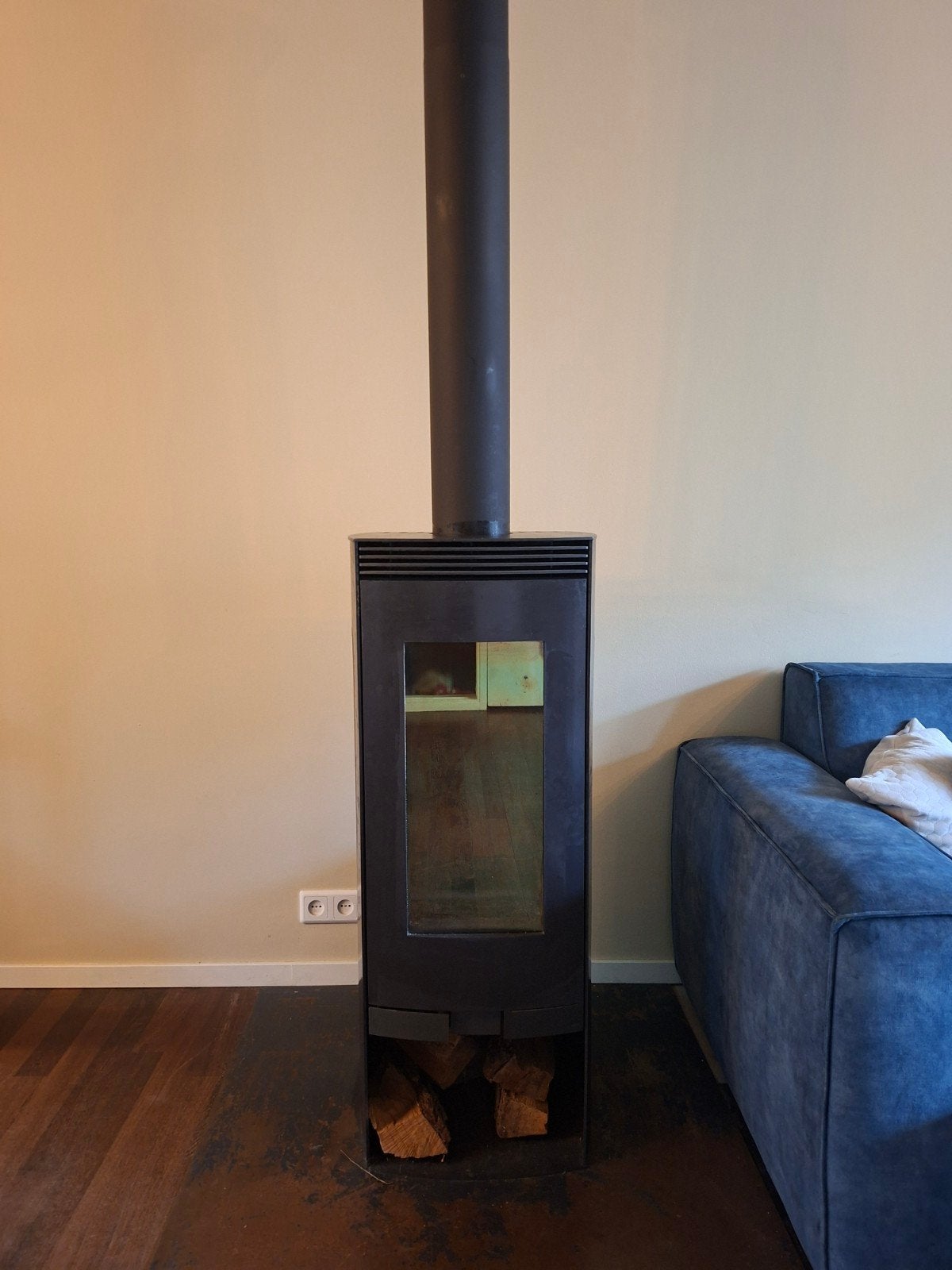 Houtkachel Panadero Alba 9.5 kW, Huis en Inrichting, Ophalen, Houtkachel, Zo goed als nieuw, Vrijstaand