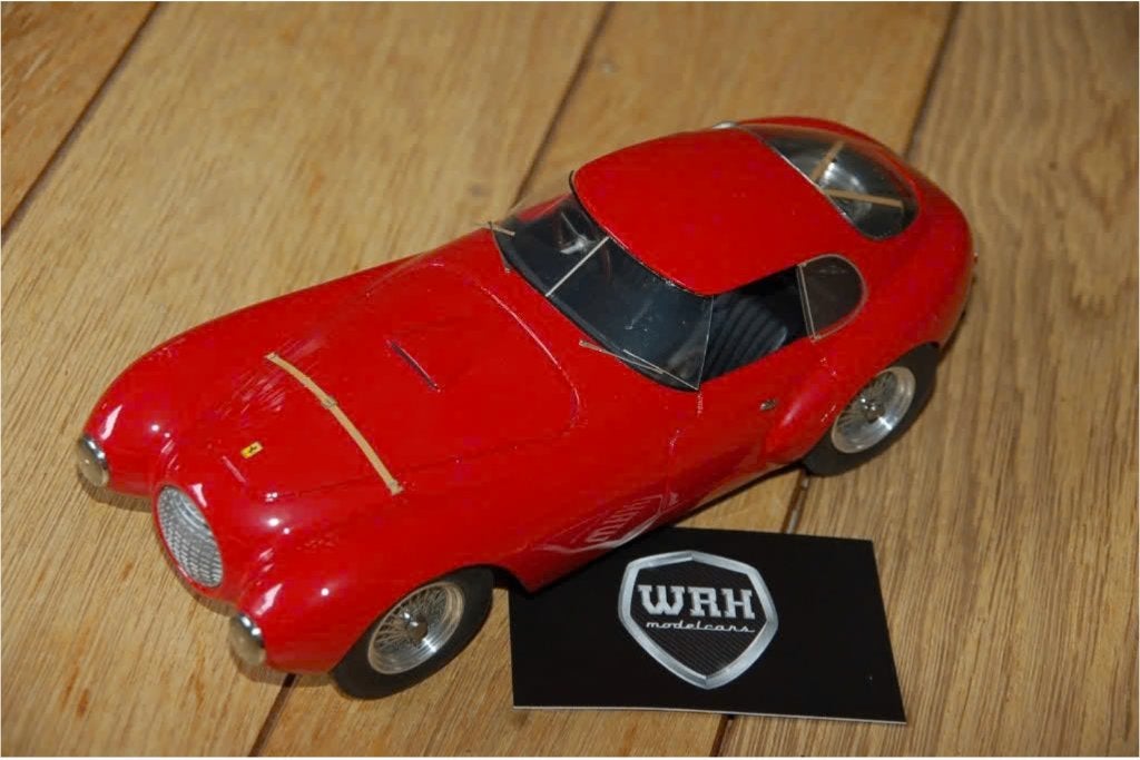 !! SALE !! 1:18 FERRARI 212 UOVO red MG models HANDBOUW WRH, Hobby en Vrije tijd, Modelauto's | 1:18, Verzenden, Gebruikt, Auto