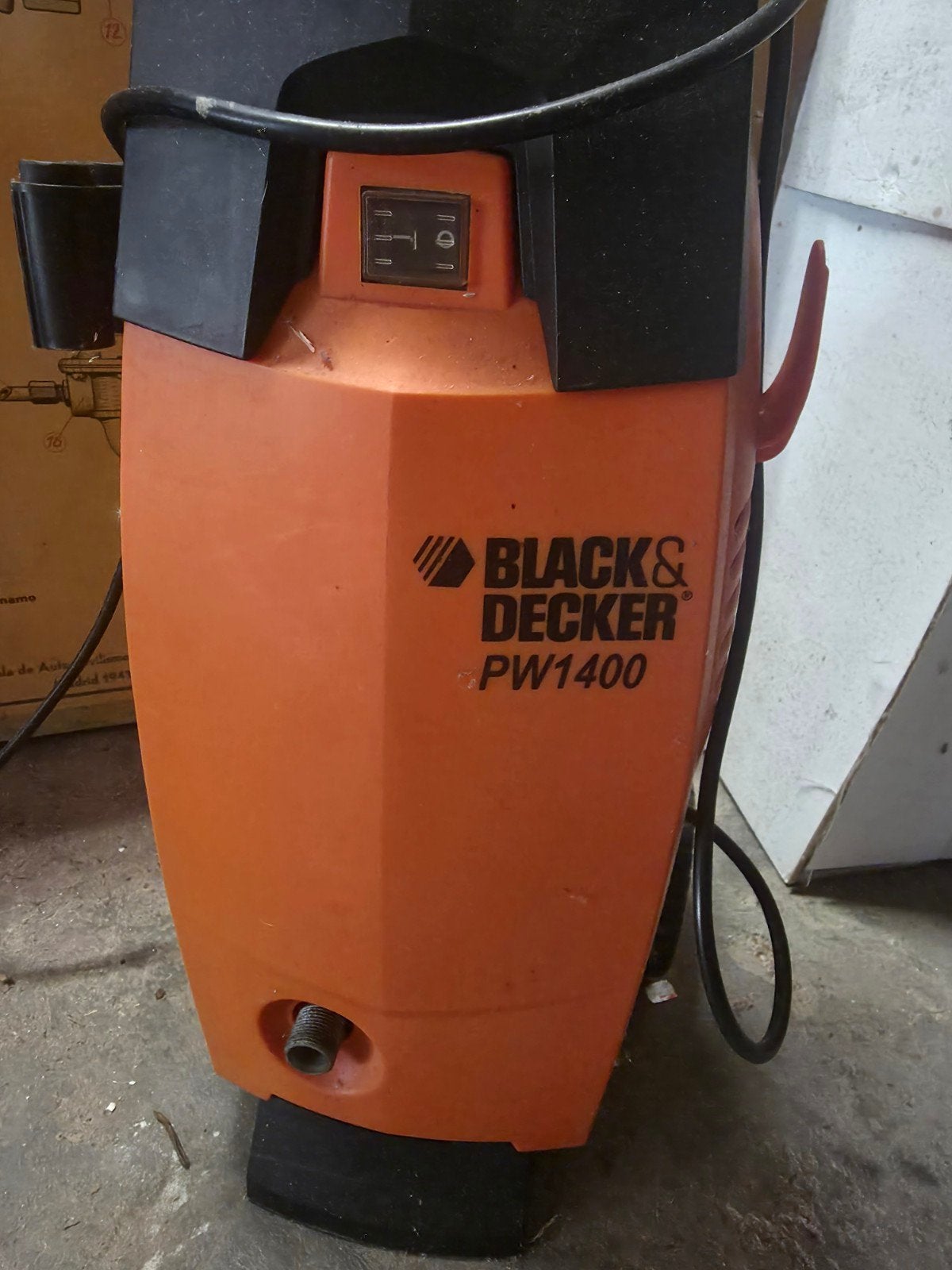 Black & Decker PW1400 hogedrukreiniger, weinig gebruikt, Tuin en Terras, Ophalen, Zo goed als nieuw, Elektrisch, Karcher
