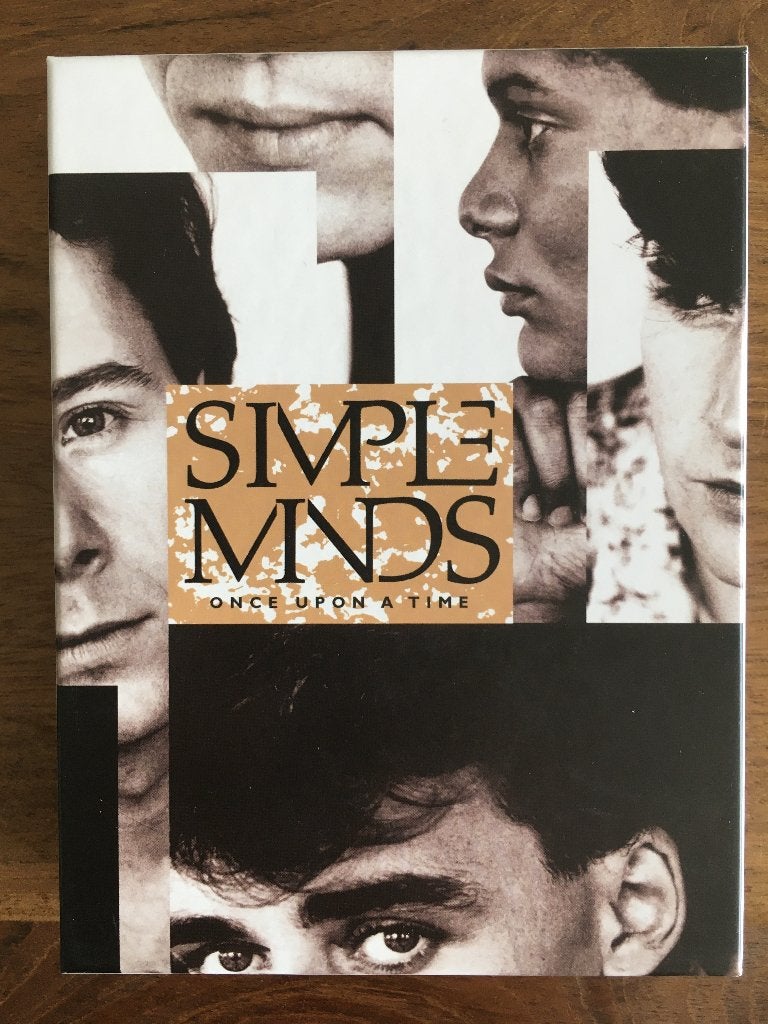 5Cd+Dvd Box Simple Minds Once Upon A Time ZGAN, Boxset, Pop, Zo goed als nieuw, Inclusief DVD