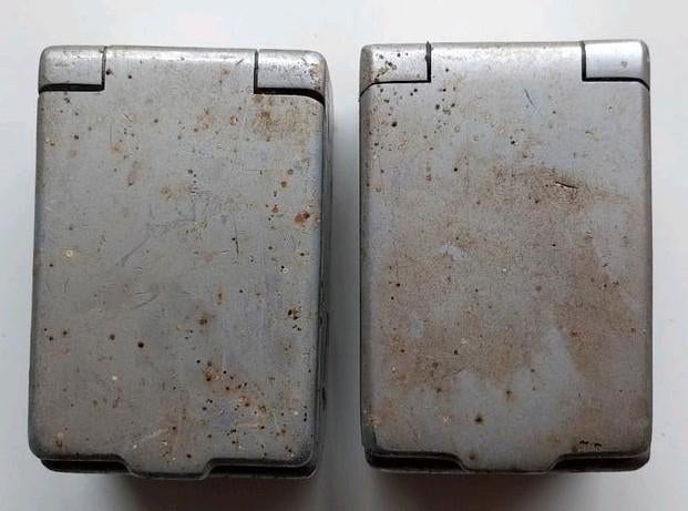 2 Vintage NS Asbakjes - Hondekop Trein, Verzamelen, Ophalen of Verzenden, Gebruikt