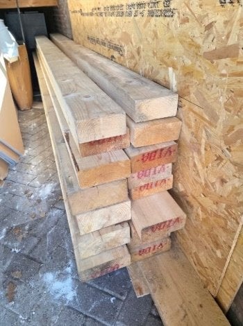 Balken, steigerplanken, kantplanken, Ophalen, Zo goed als nieuw, 250 cm of meer, Balken