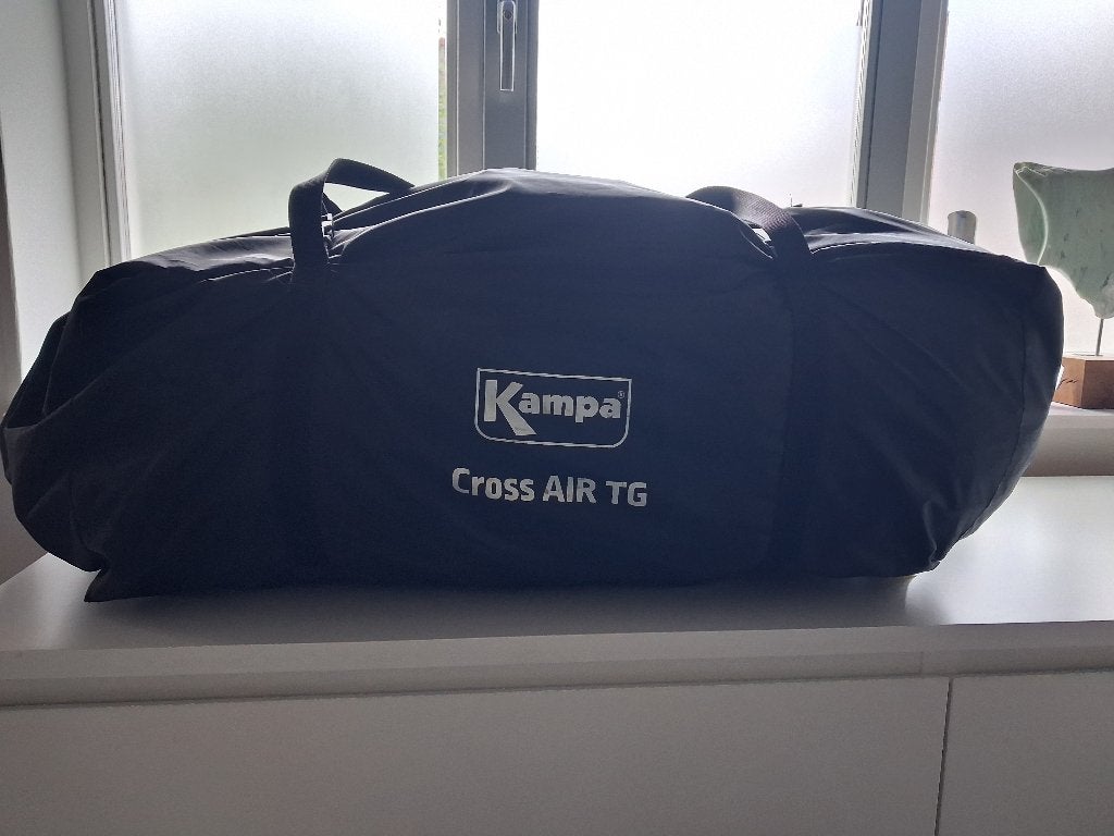 Kampa Cross Air TG kleptent met aanbouw, Ophalen, Zo goed als nieuw, Tot en met 4