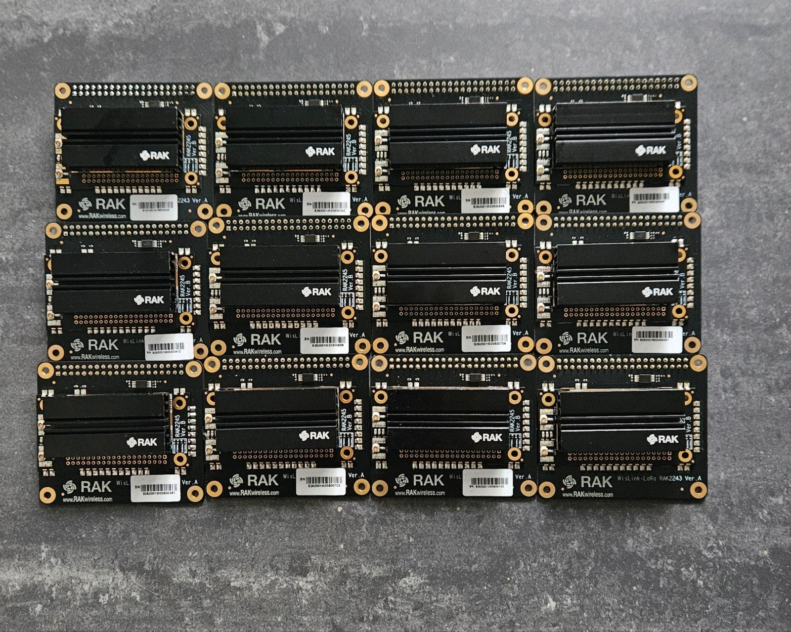 12 stuks RAK2245 Pi HAT LoRa Concentrator module SX1301, Gebruikt, Rak, Ophalen of Verzenden, Desktop