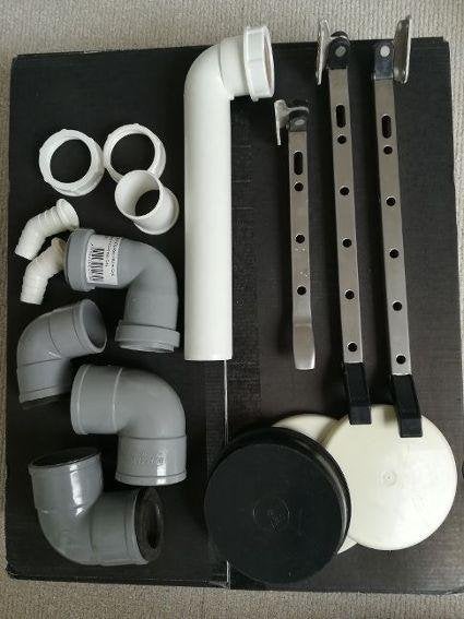 Te koop: koppelstukken en raamuitzetters, Ophalen, Bochten, Pvc, 20 tot 40 mm