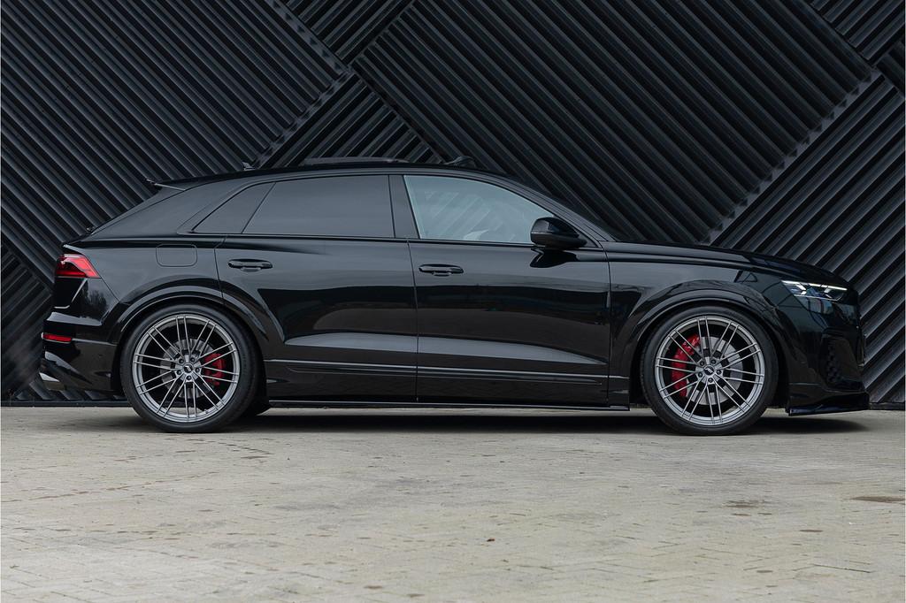 Audi Q8 60 TFSI e quattro S-Line Competition Panodak ACC Ach, Automaat, 77 km/l, Gebruikt, Zwart