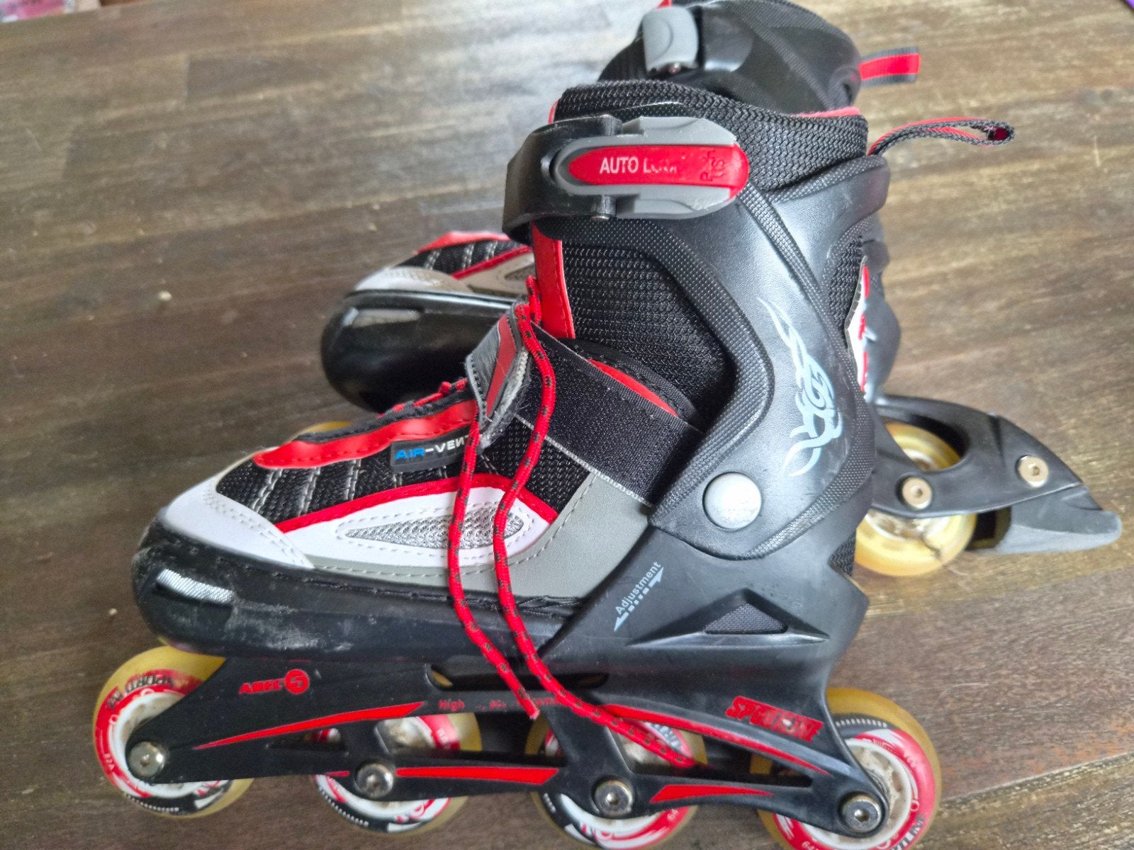 Verstelbare Sportline Skeelers Maat 32-35, Overige merken, Kinderen, Ophalen of Verzenden, Inline skates 4 wielen