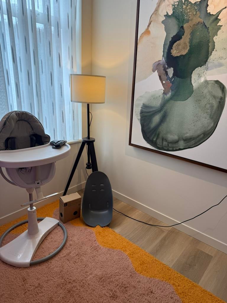Bloom Fresco kinderstoel – compleet met accessoires 75 euro, Kinderen en Baby's, Kinderstoelen, Ophalen, Zo goed als nieuw, Meegroeistoel