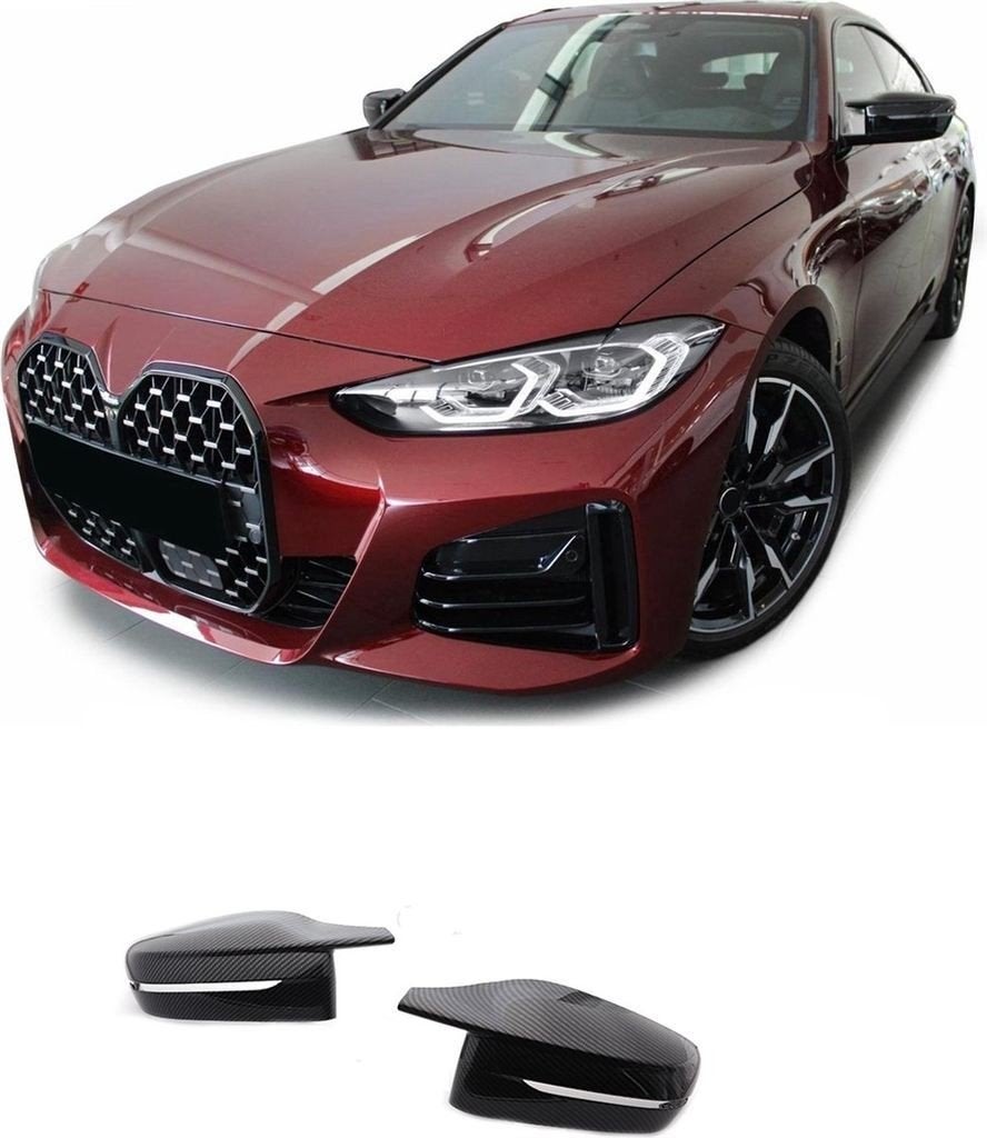 Spiegelkappen Voor Bmw 4 Serie G22 G23 G26 Carbon Look M Loo