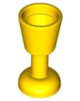 Lego Yellow Minifigure, Utensil Goblet, Gebruikt, Overige thema's, Lego, Accessoire