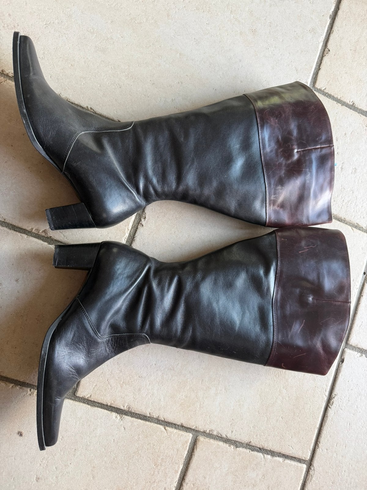 Bladelli dames laarzen in maat 39 met wijde schacht, Hoge laarzen, Zwart, Nieuw, Ophalen of Verzenden