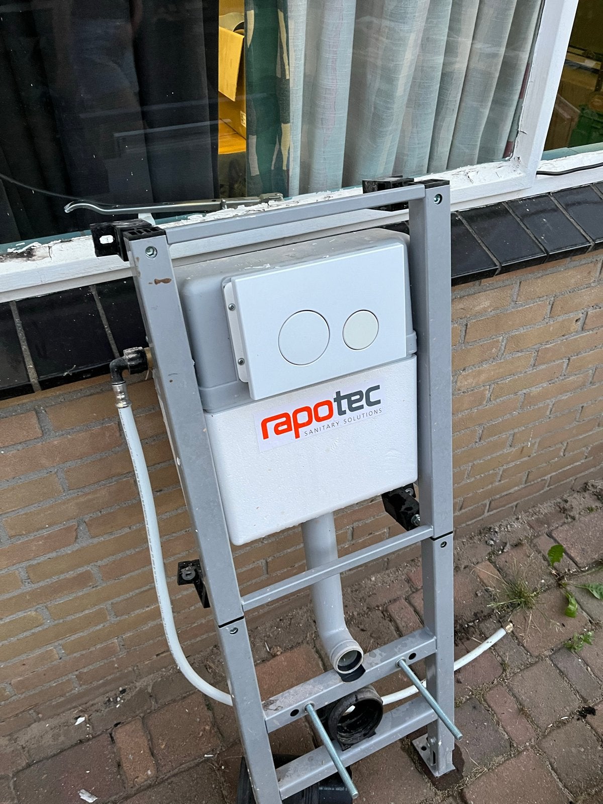 Rapotec inbouwreservoir voor wandcloset, Ophalen, Gebruikt, Toilet
