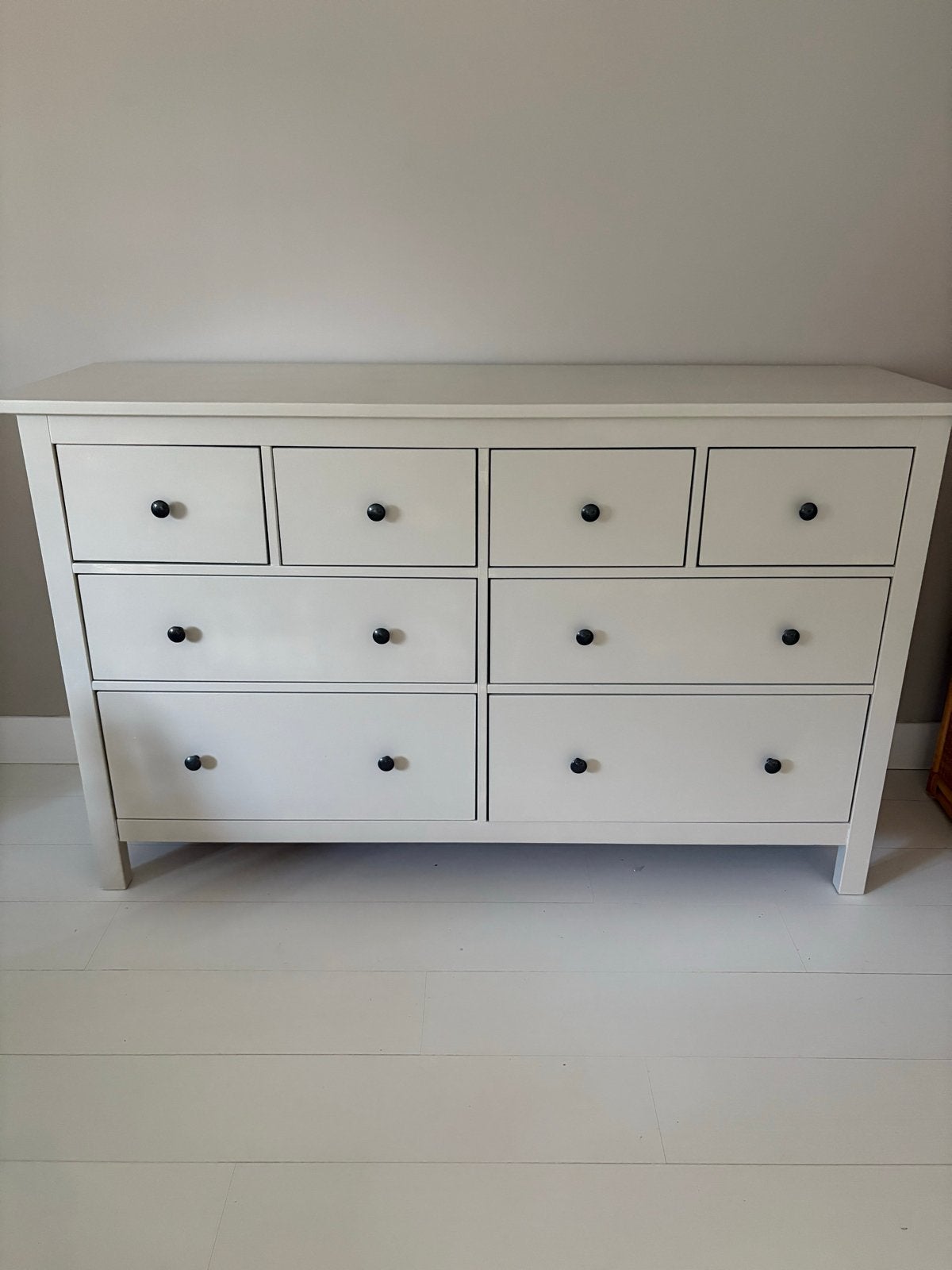 IKEA Hemnes Ladekast Beige Grijs 90x160 cm, Huis en Inrichting, Gebruikt, 5 laden of meer, 150 tot 200 cm, 25 tot 50 cm