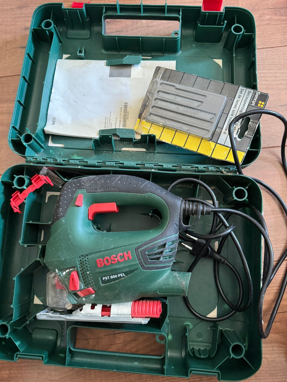 Bosch PST 800 PEL, Decoupeerzaag, Ophalen of Verzenden, Zo goed als nieuw, 30 tot 70 mm