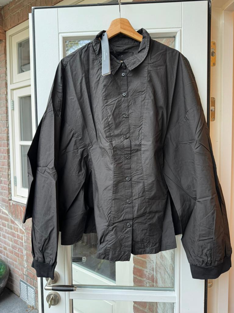 Zwarte blouse Rundholz Dip maat OS, Zwart, Rundholz, Nieuw, Wachtendonk