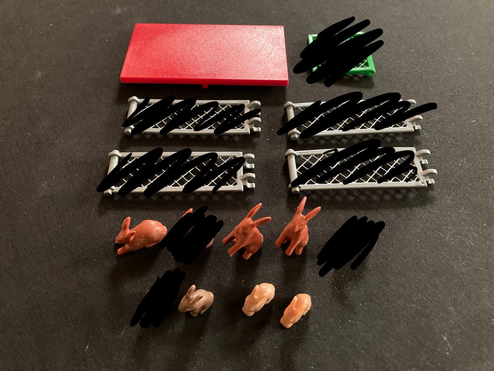 Playmobil konijnen ed…, Ophalen of Verzenden, Zo goed als nieuw