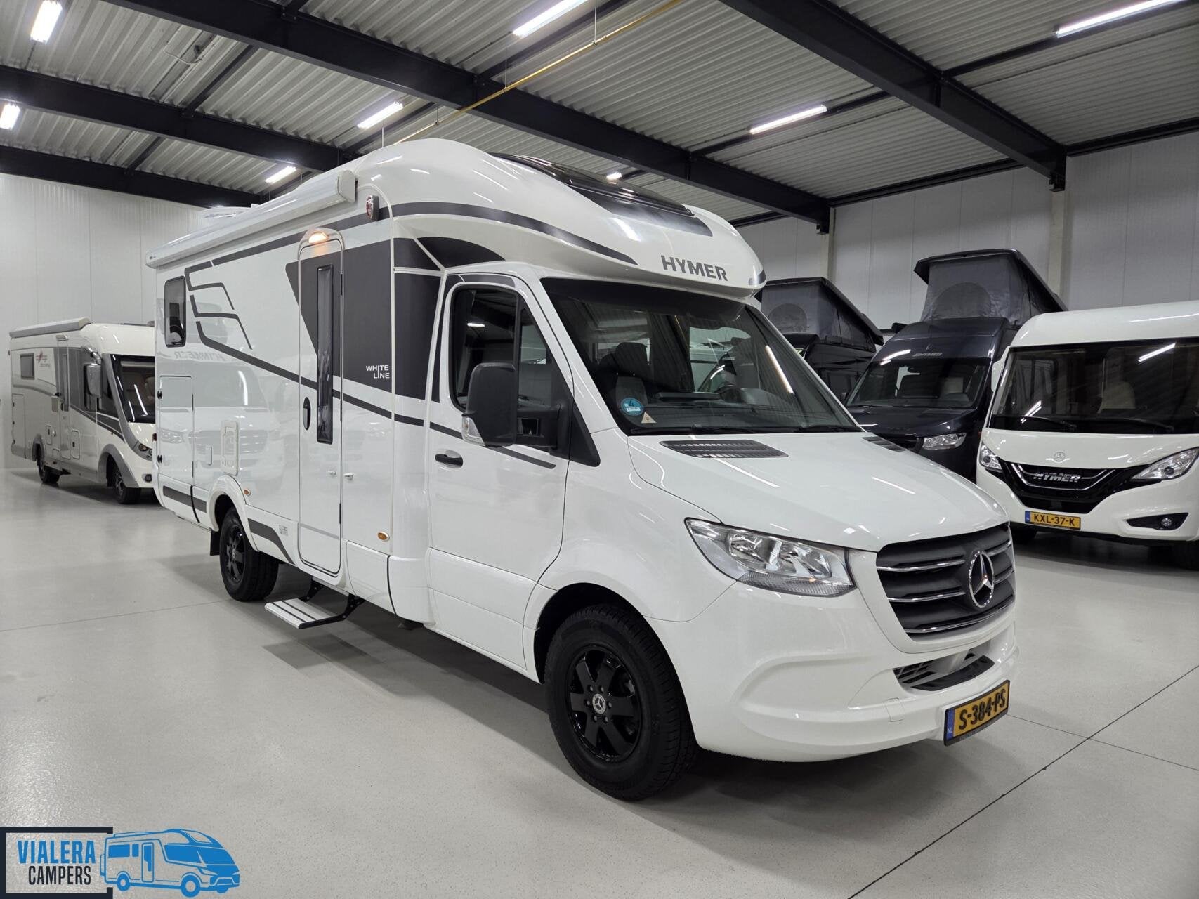 Hymer BMC-T 600 WhiteLine *Automaat 170pk* Levelsyst* Bomvol, Caravans en Kamperen, Automaat, 7 tot 8 meter, Bedrijf, Diesel