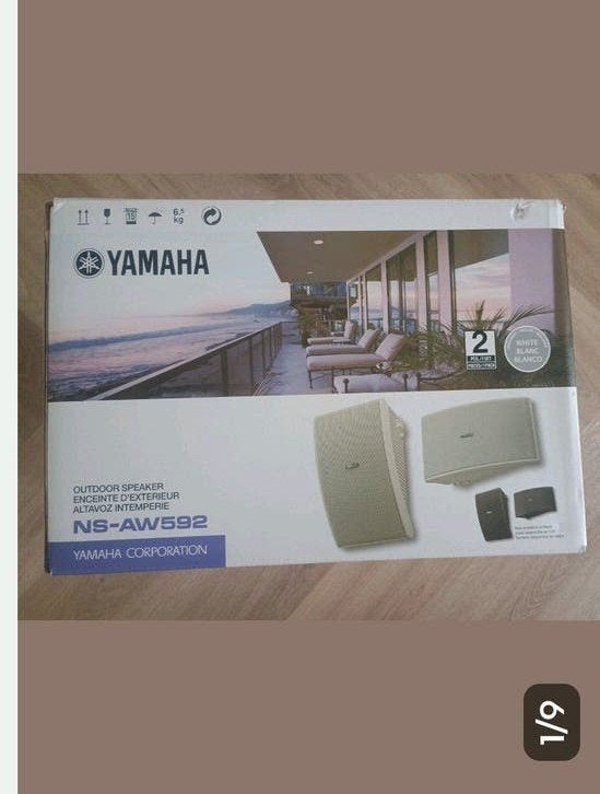 Yamaha outdoor speakers NIEUW incl nog lang garantie en bon, Ophalen of Verzenden, Nieuw