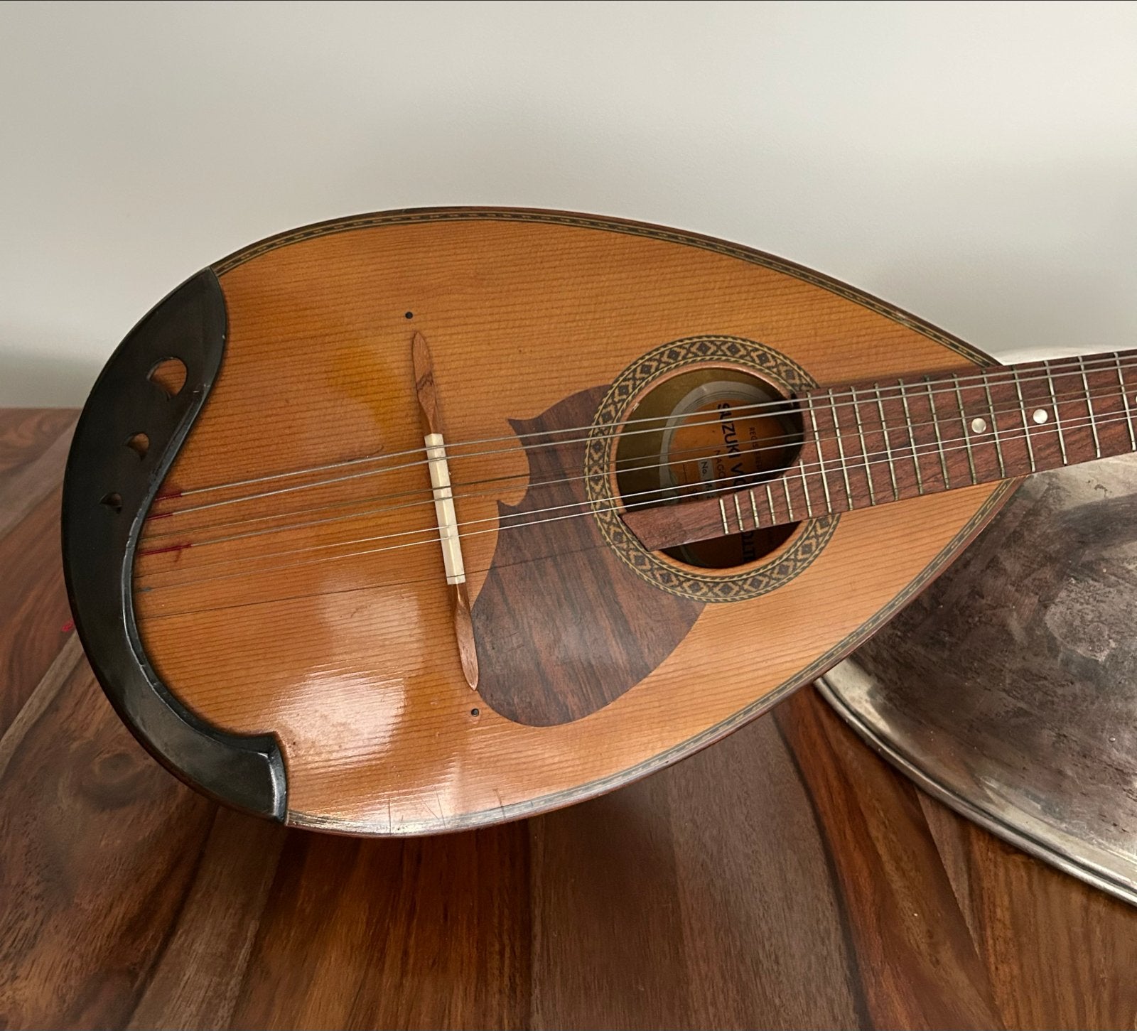 Vintage Napolitaanse Mandoline - Suzuki Violin Co. 1973, Muziek en Instrumenten, Ophalen, Gebruikt, Overige typen