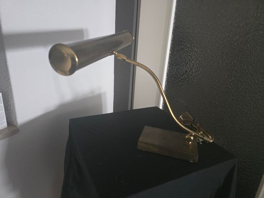 Anvia messing pianolamp, Ophalen of Verzenden