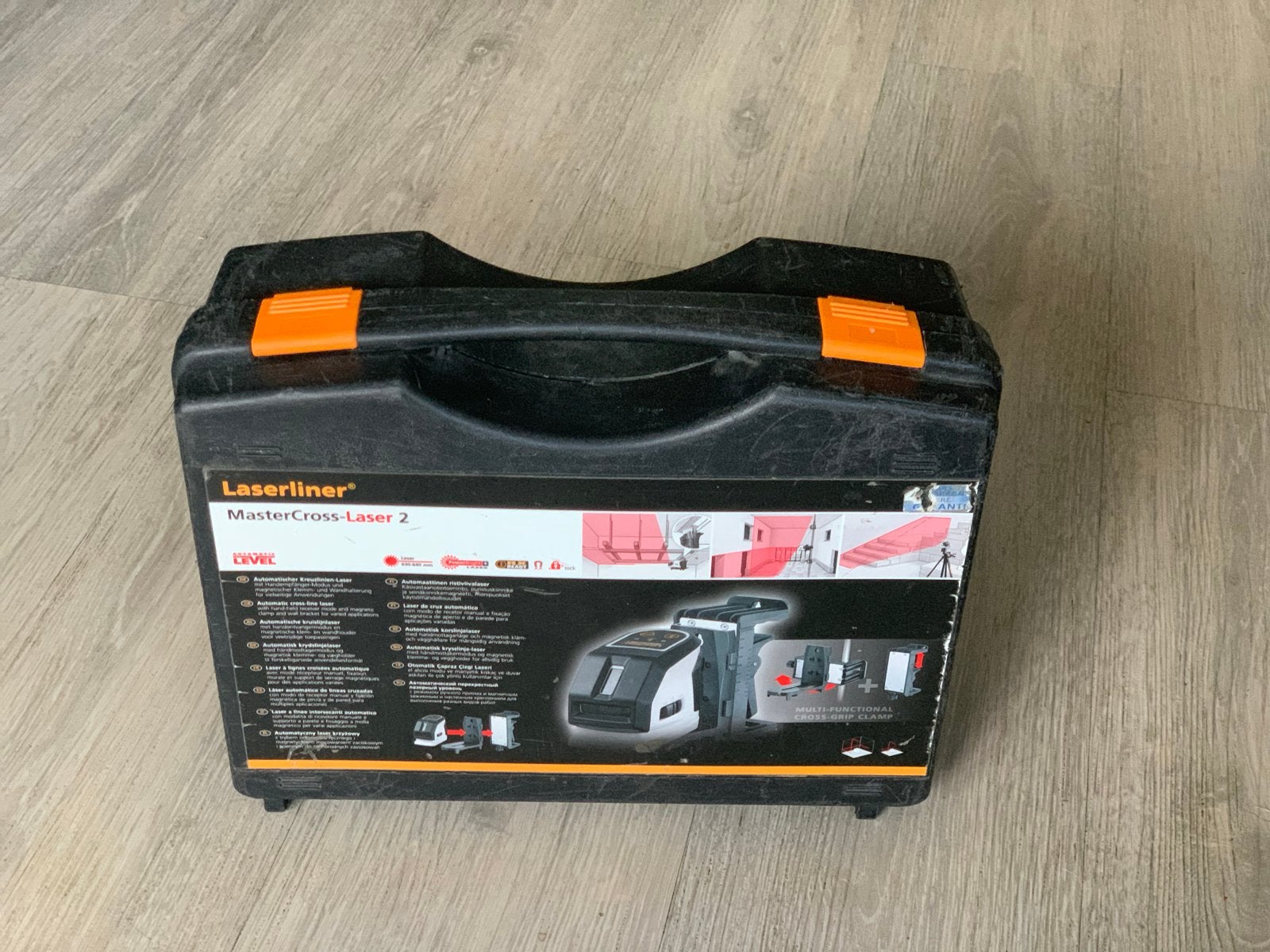 Laserliner MasterCross-Laser 2 kruislijnlaser met koffer, Ophalen of Verzenden, Gebruikt, Licht