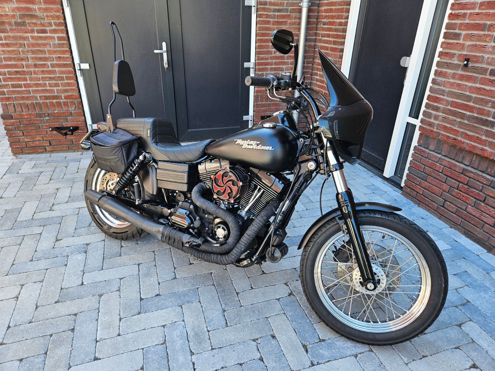 Harley Davidson FXDB Streetbob 2007. 96ci 1600cc., LED Verlichting, 2 cilinders, Occasion, 1600 cc