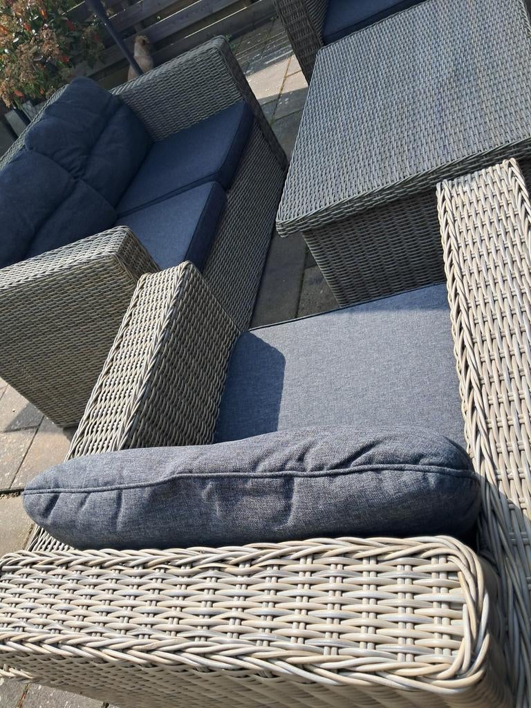WICKER LOUNGESET BRAMPTON, Ophalen, Wicker, Bank