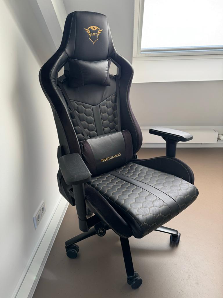 GXT 712 Resto Pro Gaming Chair, Ophalen, Gebruikt, Zwart, Gaming bureaustoel