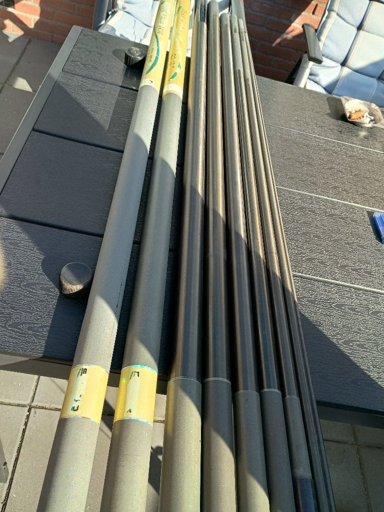 Spro hengel, Ophalen, Gebruikt, Vaste hengel