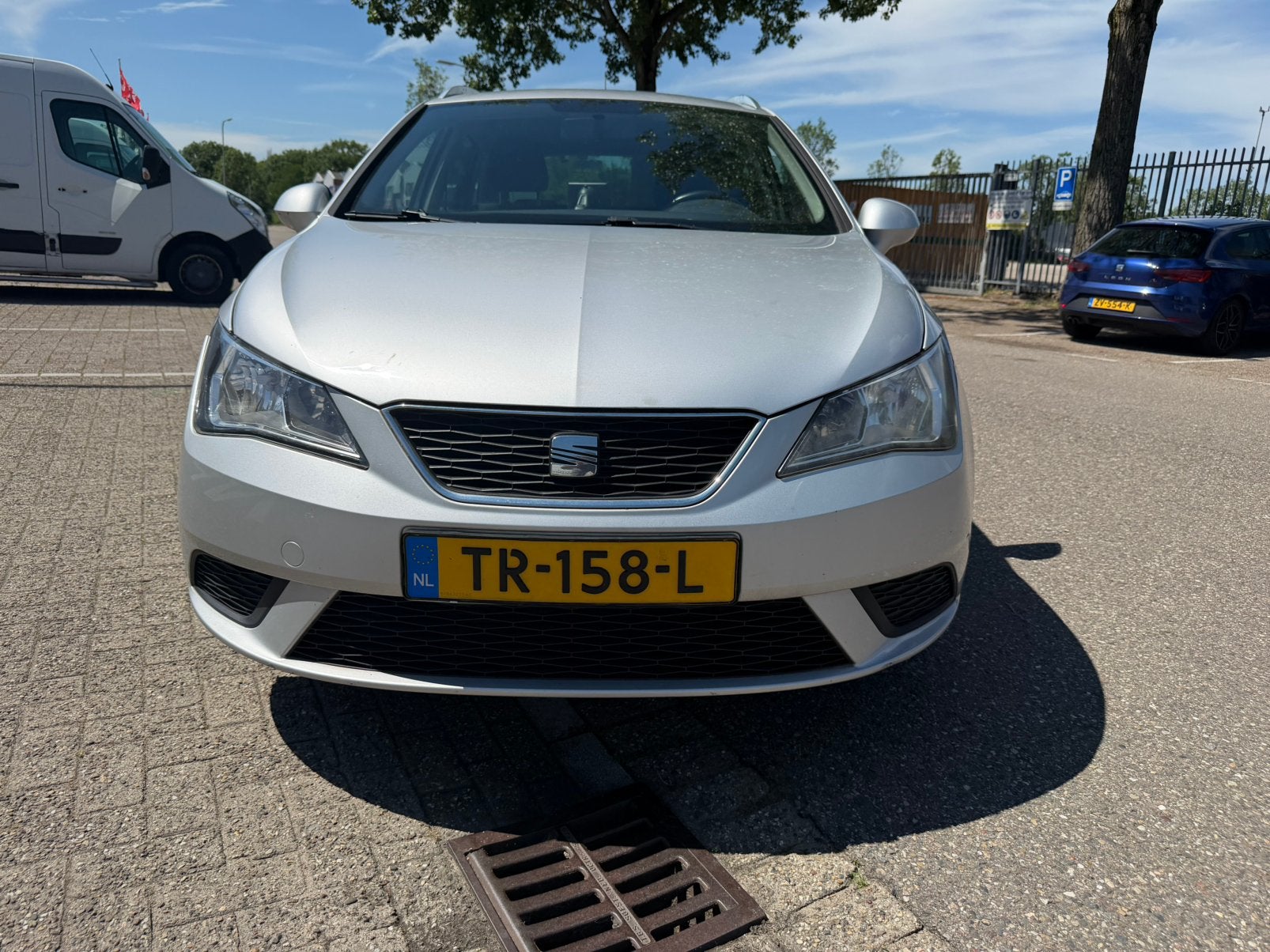 Seat Ibiza 1.2 TDI 55KW Ecomotive ST2013 Grijs Apk Airco Nap, Auto's, Seat, Voorwielaandrijving, 74 pk, 1199 cc, Ibiza
