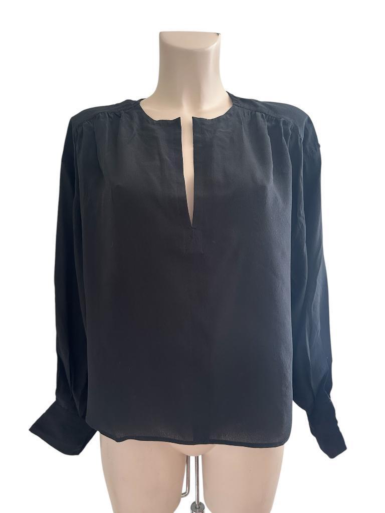 Isabel Marant blouse M, Verzenden, Zwart, Zo goed als nieuw