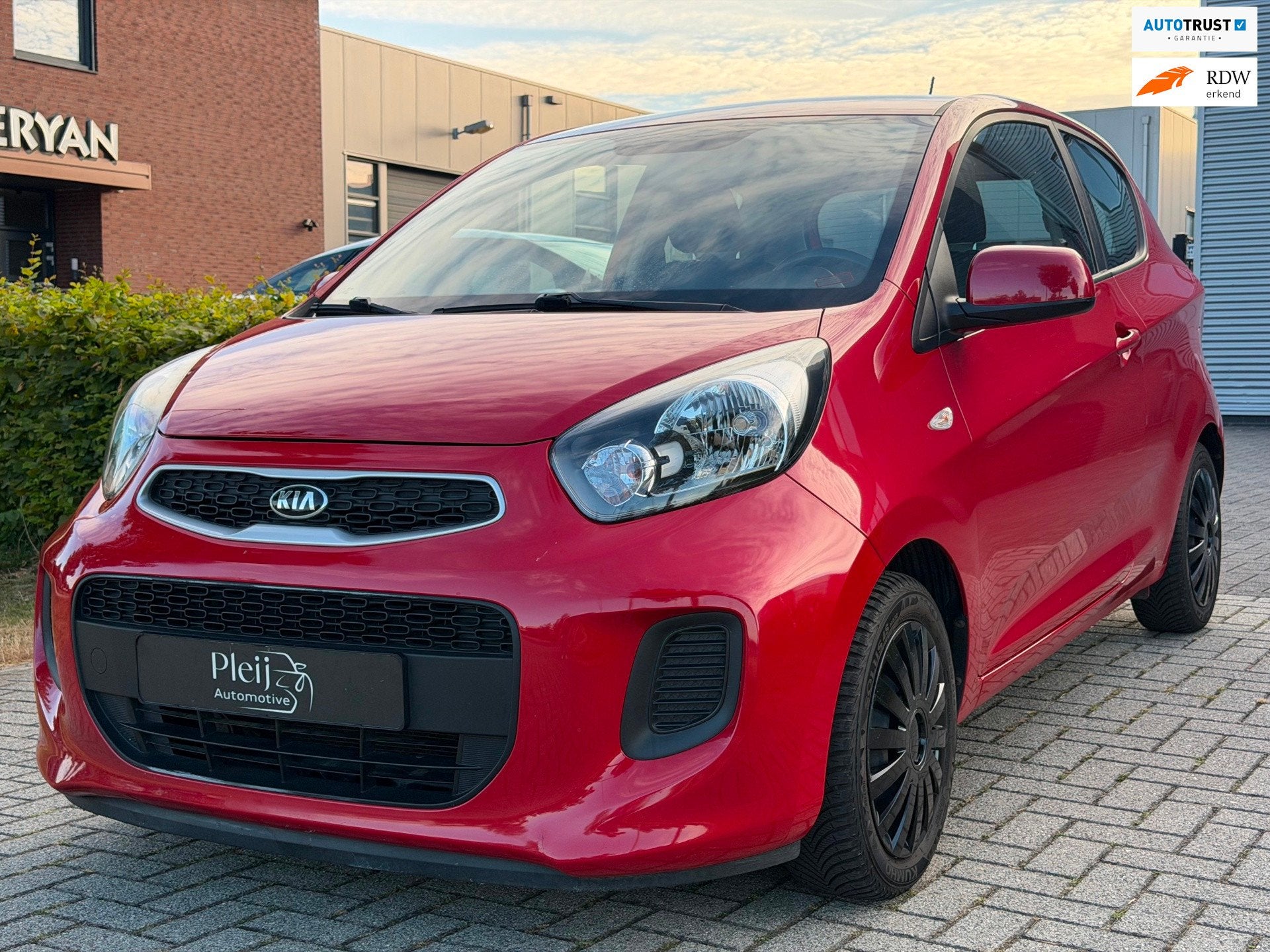 Kia PICANTO 1.0 CVVT DynamicLine|LPG|Airco, Stof, Gebruikt, 990 kg, Bedrijf