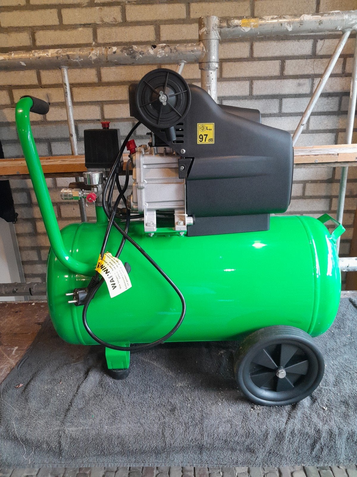 ACG Air Compressor ACG50/10-BASIC met accessoires, Ophalen of Verzenden