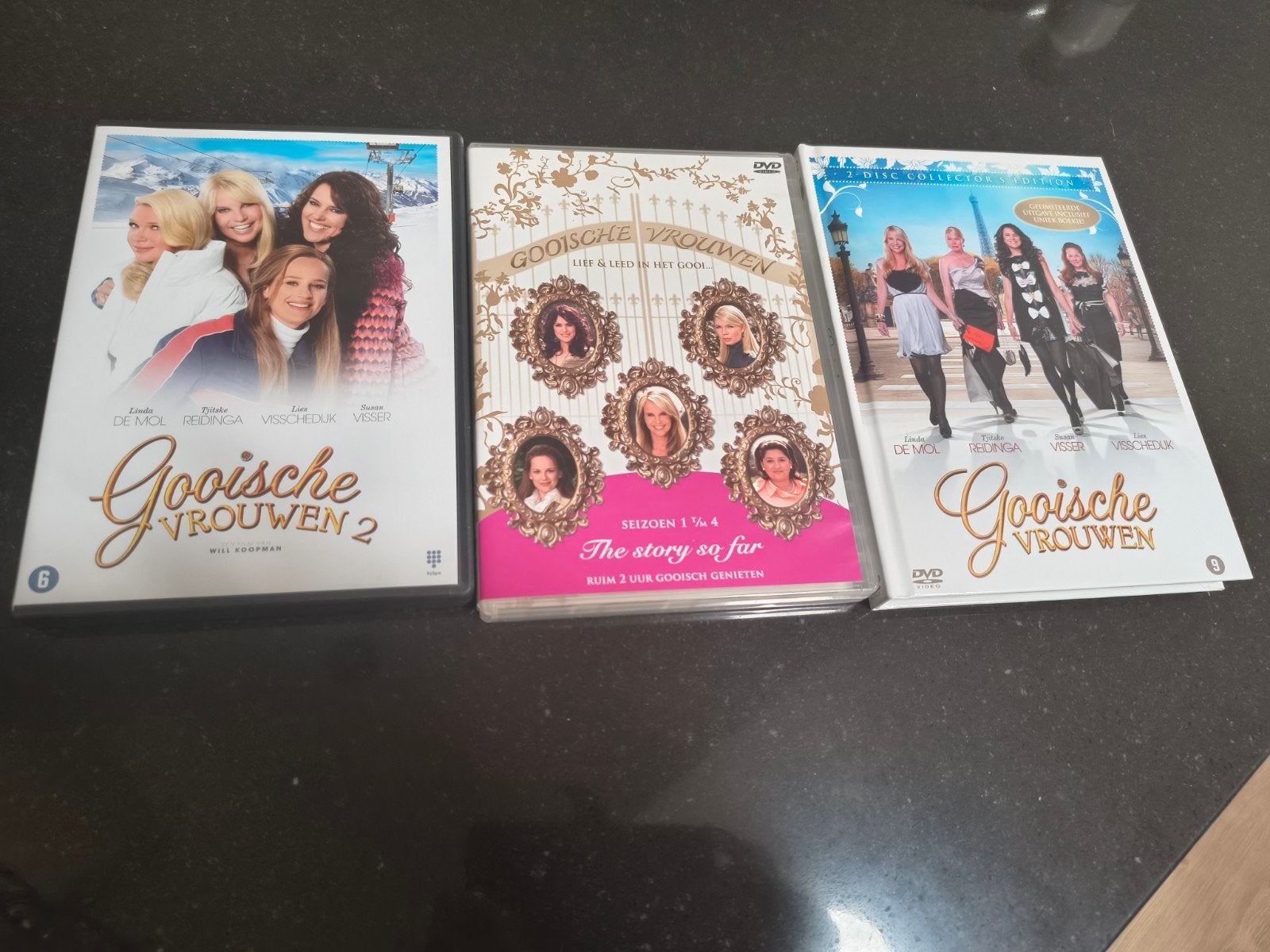 3 dvd's Gooische vrouwen, Ophalen, Zo goed als nieuw, Komedie