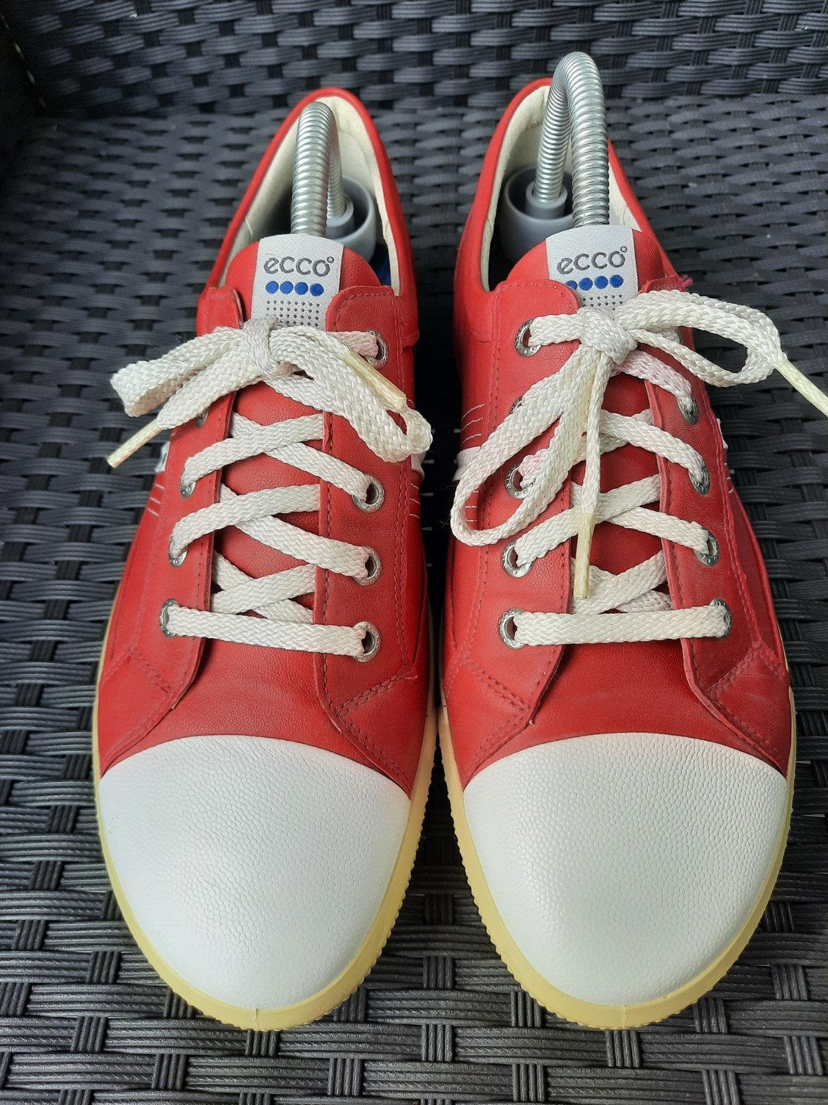 ECCO sneakers rood -  maat 41, ECCO, Ophalen of Verzenden, Sneakers of Gympen, Gedragen