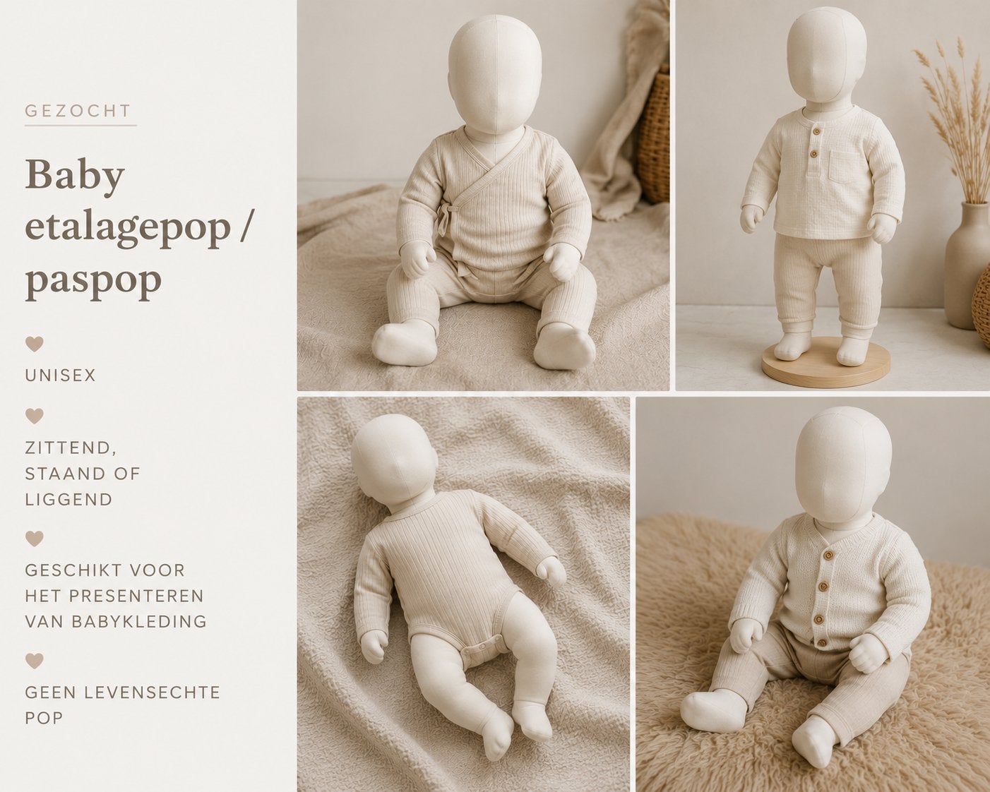 Babypaspop 56/68, Ophalen of Verzenden, Zo goed als nieuw