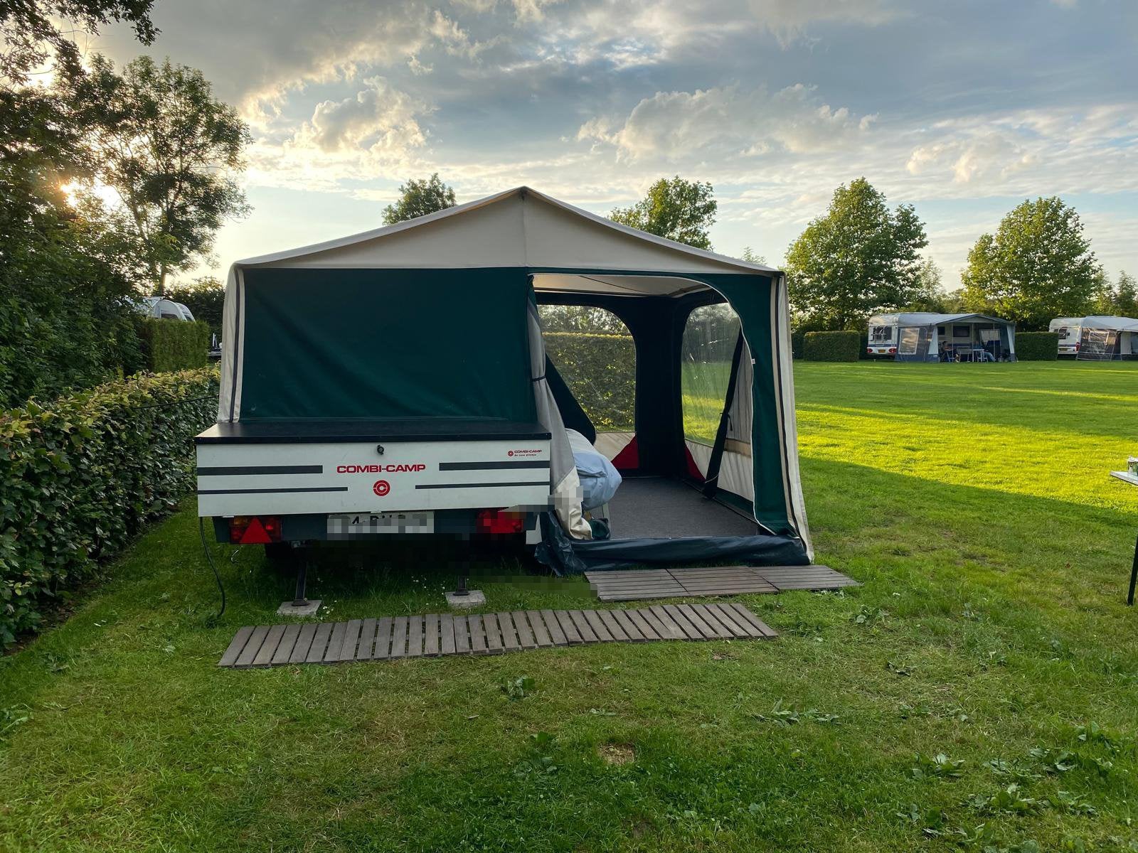 Nette Combi camp vouwwagen! Kenteken vrij 750kg MTM!