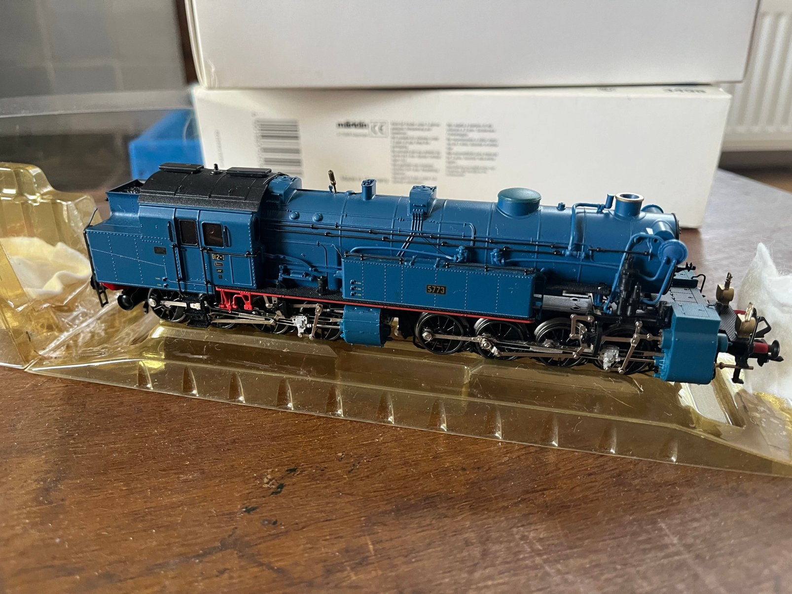 Marklin 3498 digitaal H0 ovp Mallet, Wisselstroom, Locomotief, Ophalen of Verzenden, Zo goed als nieuw