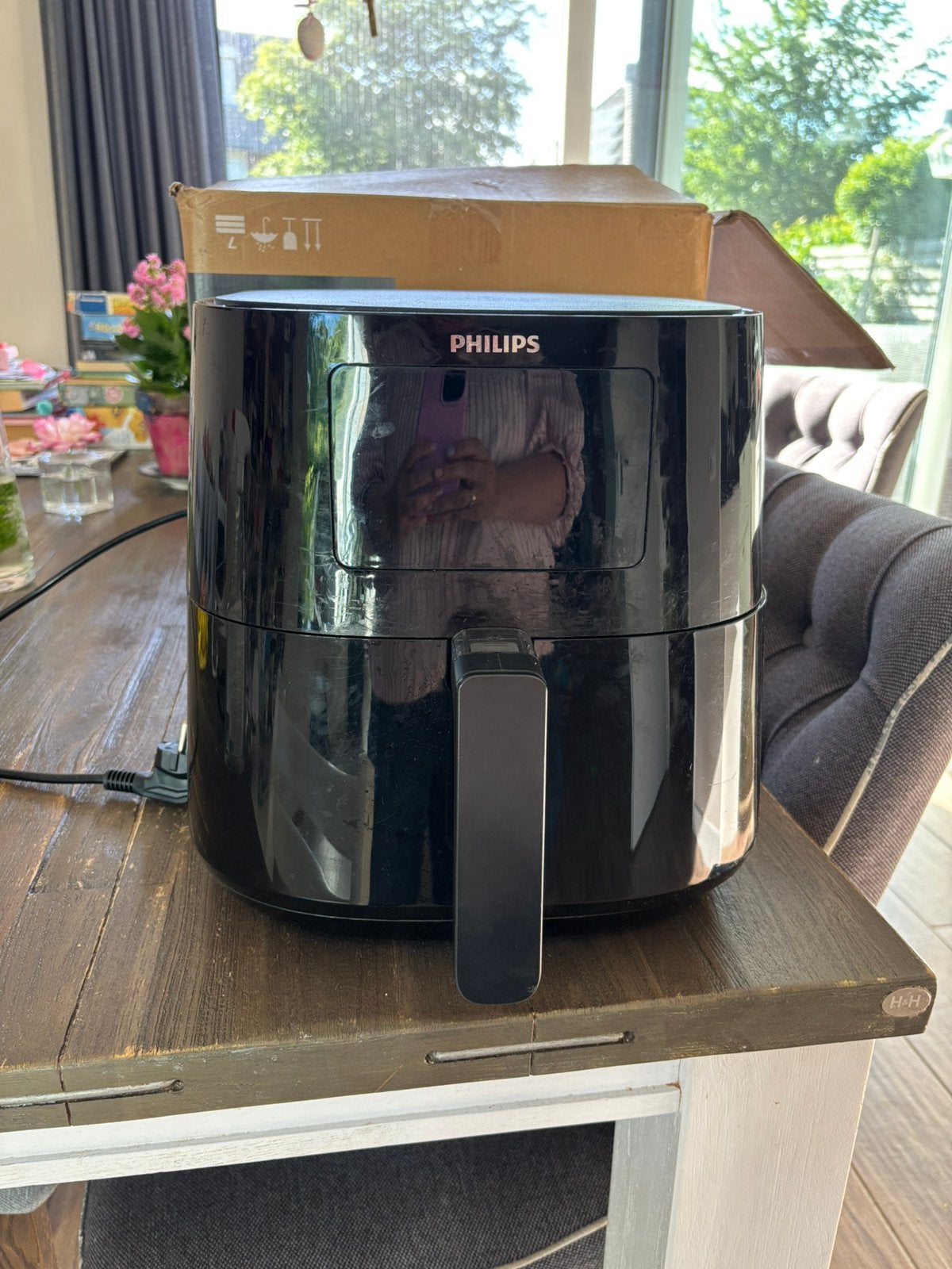 Philips airfryer XL HD9270/90, Ophalen, Zo goed als nieuw, Airfryer XL