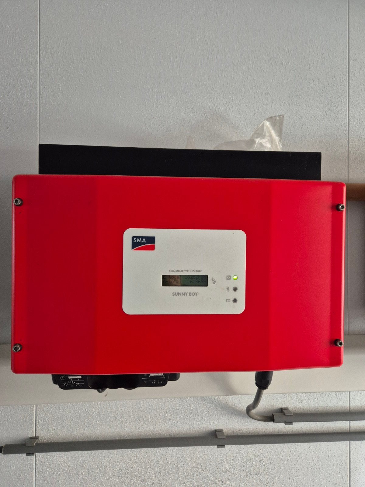 zonnepanelen inclusief omvormer, Doe-het-zelf en Verbouw, Ophalen, Gebruikt, Compleet systeem