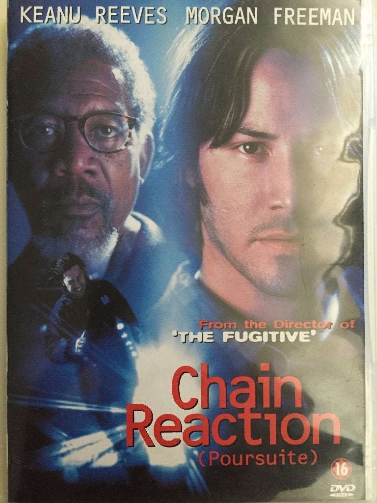 Chain Reaction, Vanaf 16 jaar, Ophalen of Verzenden, Zo goed als nieuw, Actiethriller