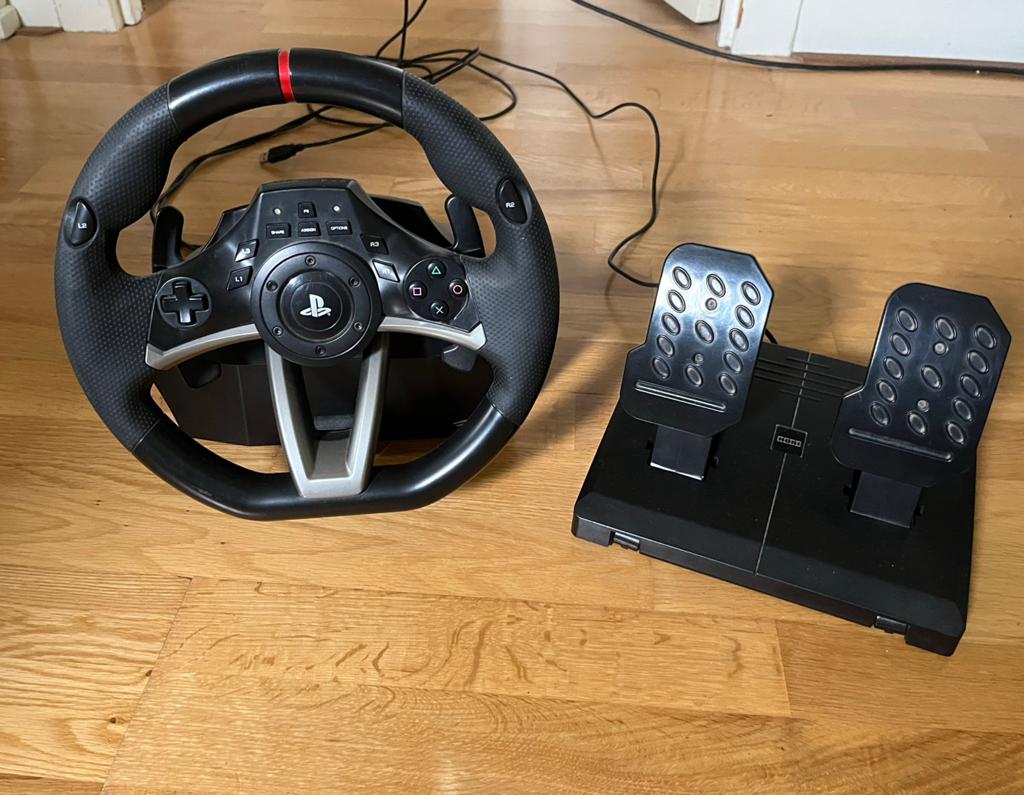 PlayStation stuur en pedalen, Spelcomputers en Games, Spelcomputers | Sony PlayStation Consoles | Accessoires, Ophalen, Zo goed als nieuw