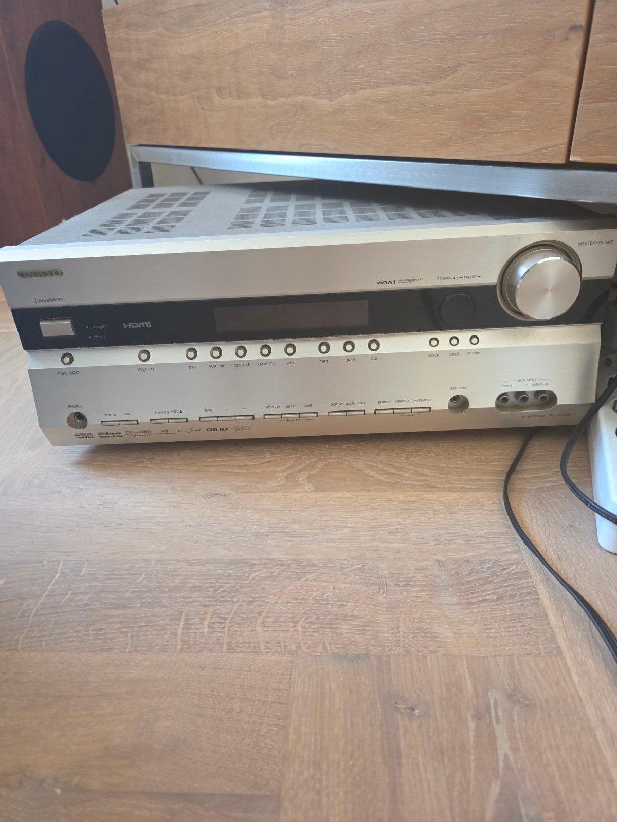 Onkyo receiver TX-SR606, Ophalen, Gebruikt, 120 watt of meer, Onkyo