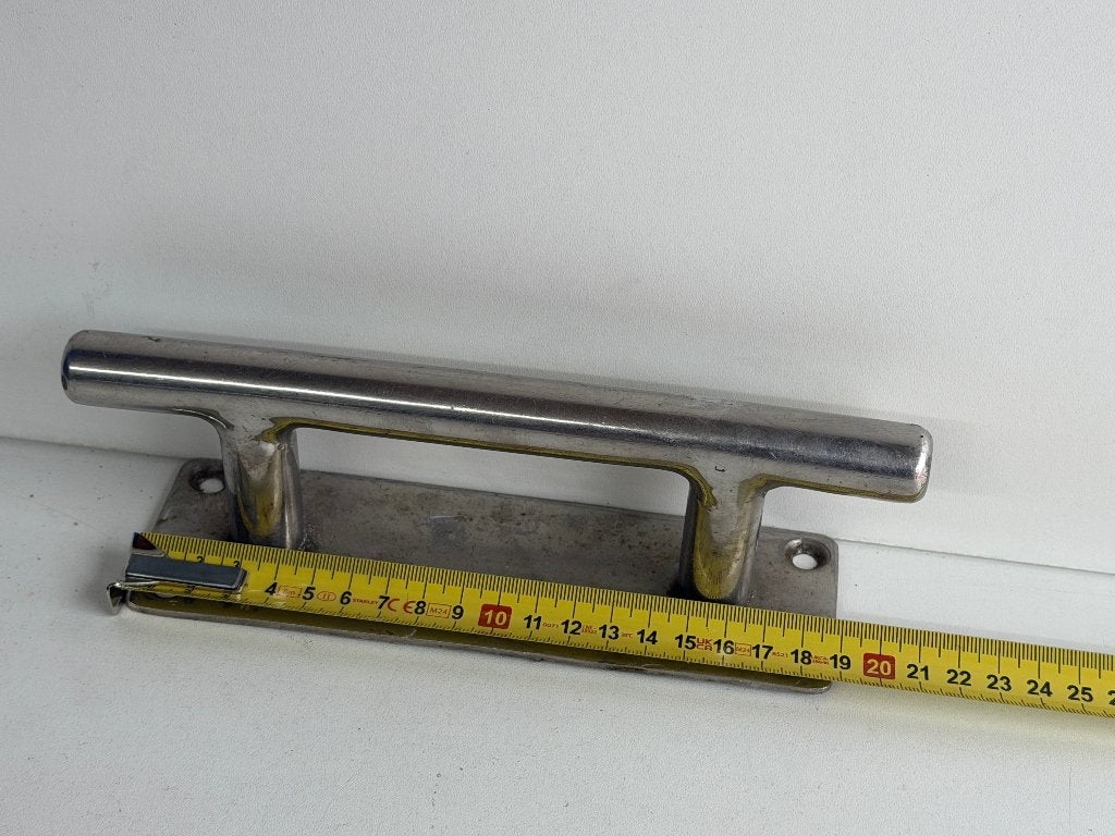 RVS Bolder 220 mm, Watersport en Boten, Ophalen of Verzenden, Gebruikt, Lijn of Blok