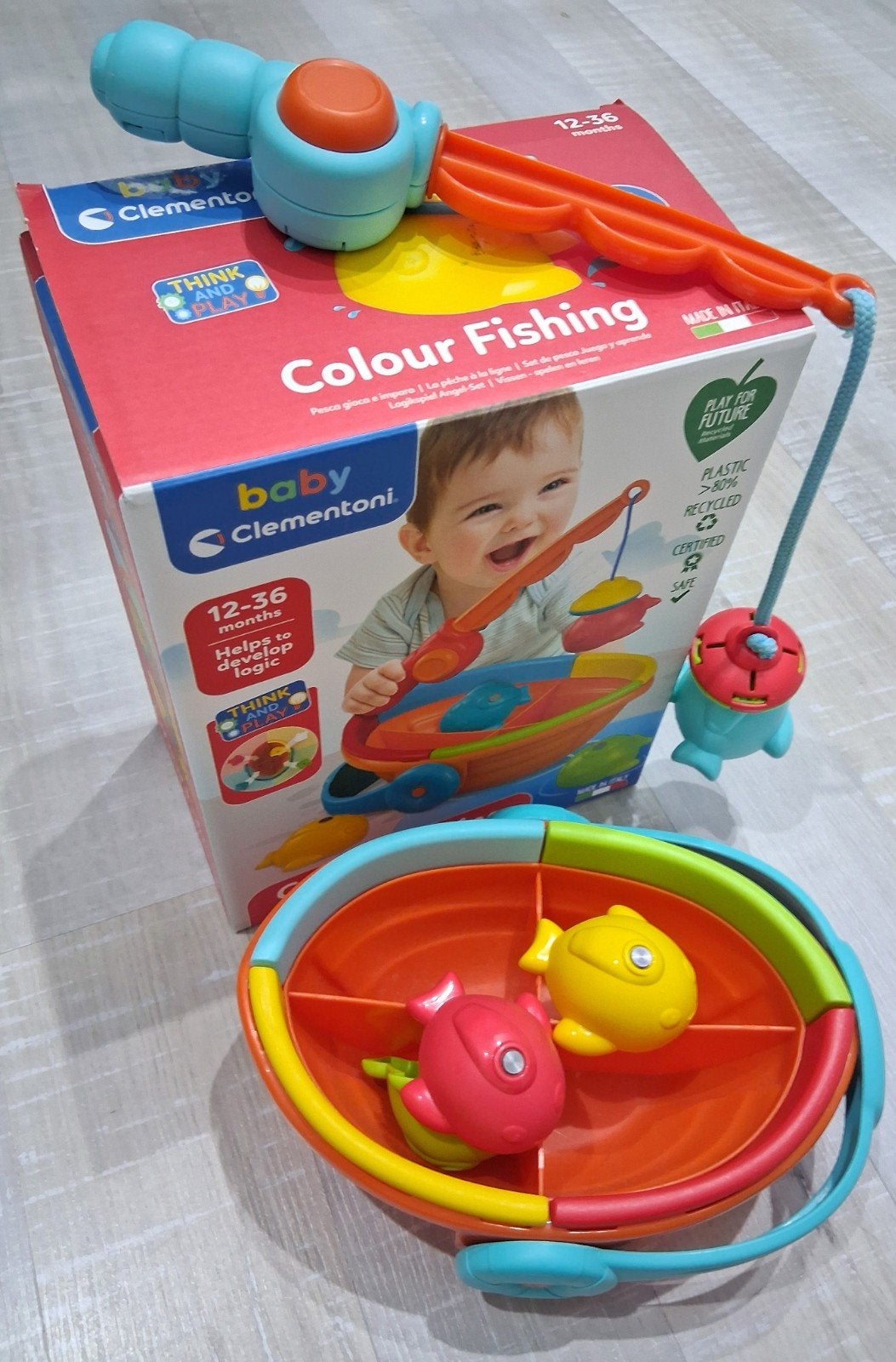 Colour Fishing Clementoni, Ophalen of Verzenden, Zo goed als nieuw, Ontdekken