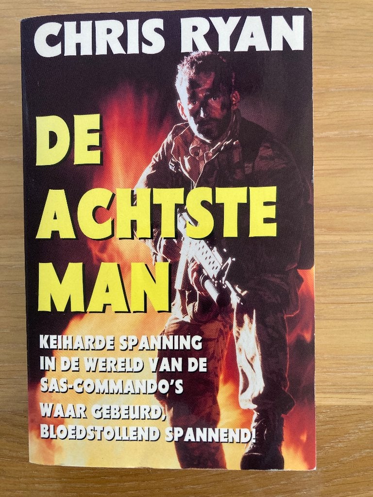 De Achtste Man - Chris Ryan (SAS-commando thriller), Boeken, Thrillers, Zo goed als nieuw, Europa overig, Ophalen of Verzenden