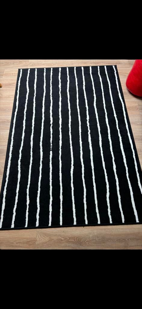 Vloerkleed zwart wit gestreept ikea, Ophalen, Wit, 200 cm of meer, Zo goed als nieuw
