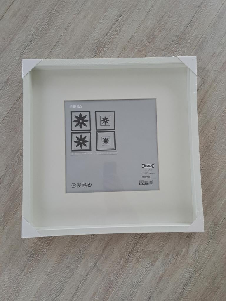 IKEA Ribba fotolijst wit - Nieuw in verpakking, Huis en Inrichting, Woonaccessoires | Lijsten, Ophalen, Nieuw