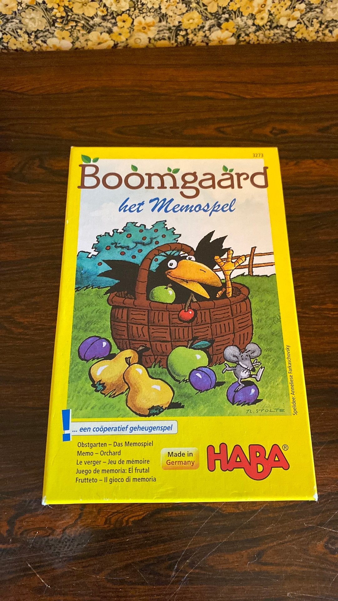 Boomgaard spel, Ophalen of Verzenden, Zo goed als nieuw, Speelkaart(en)